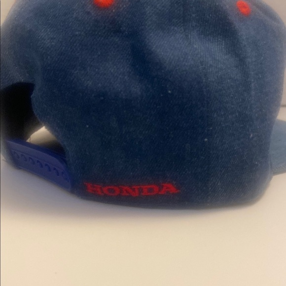 Toronto Blue Jays Denim Adjustable Snapback Baseball Hat Cap Presented by Honda - Picture 8 of 9